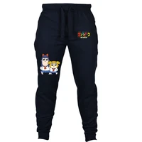 japan anime pop team epic pants men casual loose sweatpants drawstring pants cosplay costumes pants sports trousers