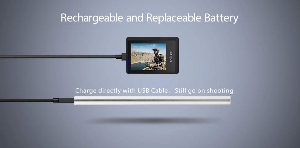 Экшн-камера tieye i60+ Ultra HD 4 K/30fps, WiFi, 2,0 дюйма, экшн-камера для подводного плавания, водонепроницаемая, камера для записи видео на шлем, Спортивная камера