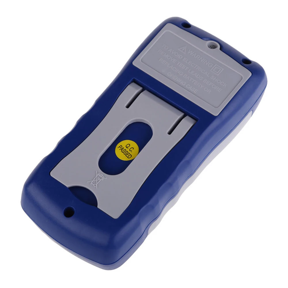 Цифровой мультиметр A830L с ЖК дисплеем и подсветкой синий белый переменный