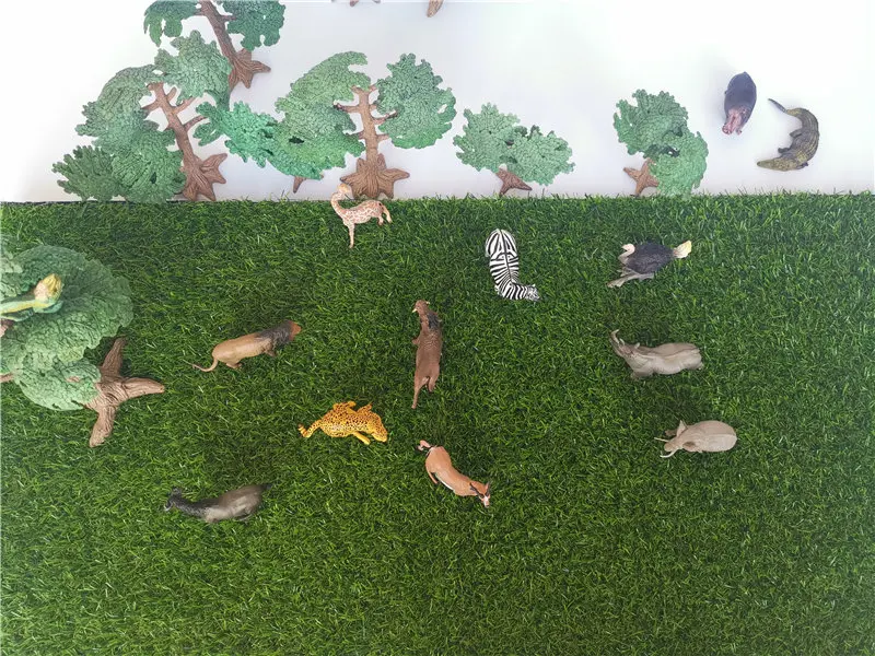 PNSO, 13 шт., Африканские животные, модель льва, зебры, антилопы, фигурка, игрушка, декор для детей, подарок для мальчиков, подарочный набор, обучающая коллекция, декор для образования