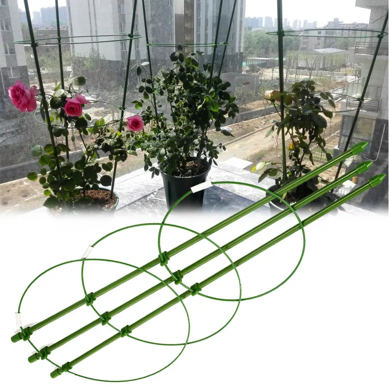 45cm Flower Plants Clematis Climbing Rack Support Shelf House Plant Growth Scaffold Ladder Building Garden Tool