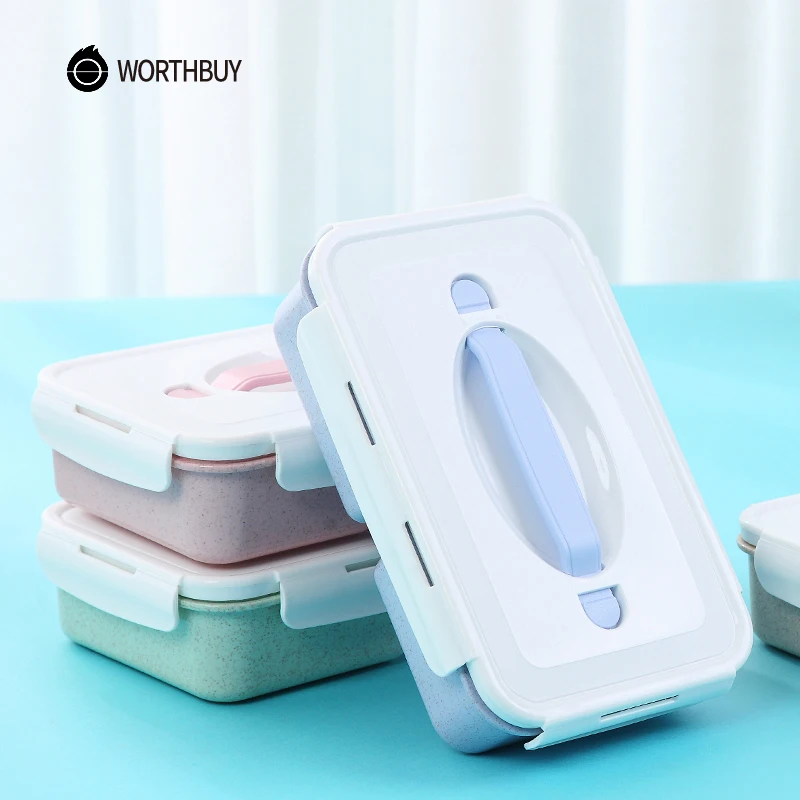 WORTHBUY японский пластиковая коробка для бенто Портативный Детские Ланч бокс