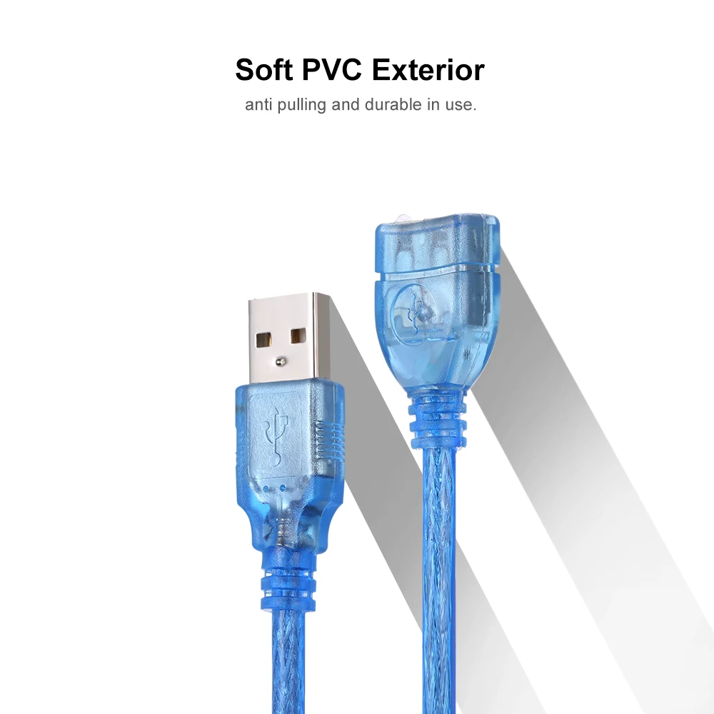 Высокая производительность USB2.0 провода мужчин и женщин удлинитель USB для Smart TV PS4