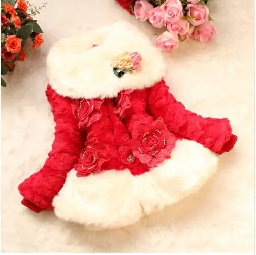 style 6 Новинка года; зимняя одежда для маленьких девочек флисовое пальто с искусственным мехом и леопардовым принтом пышная теплая куртка детский зимний комбинезон; утепленная куртка; Верхняя одежда; подарок - Цвет: style 6