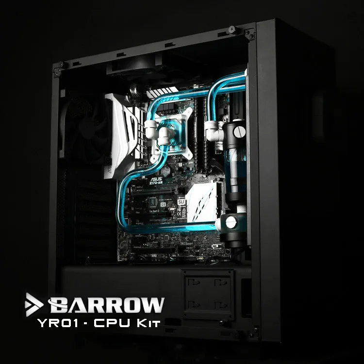 Комплект водяного охлаждения процессора Barrow YR01 бесплатная доставка твердые