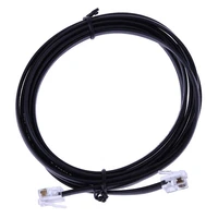 new 6pin 6 pin rj adapter extension cable for yaesu car radio ft 2800 ft 7800 ft 7900r ft 8800 ft 8900 13cm or 5m long