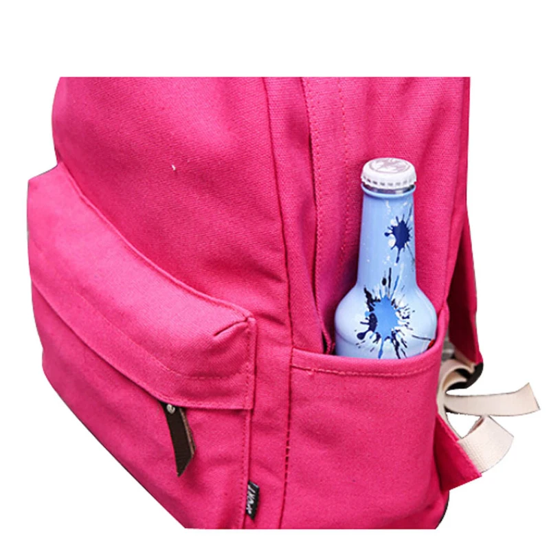 Новый бренд 2020 модная женская парусиновая школьная сумка рюкзак для девочек