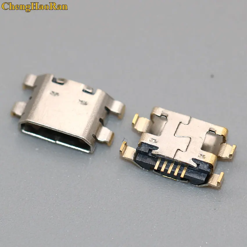 ChengHaoRan 2 10 шт. для lenovo TAB 4 8 &quotTB 8504F Micro Mini USB коннектор зарядного порта разъем