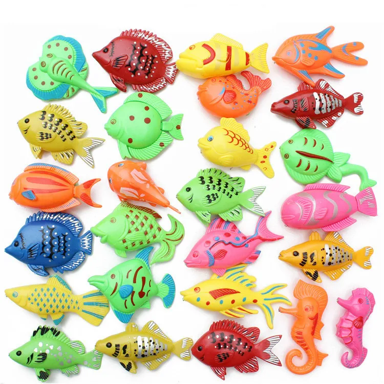 5 шт./лот обучающая и развивающая Магнитная рыболовная игрушка поставляется на