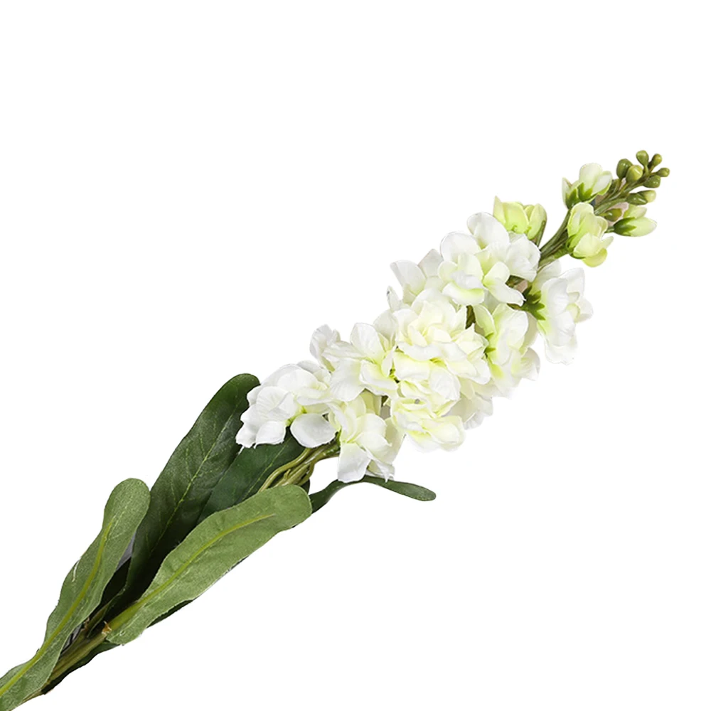 A 80 см искусственные фиолетовые цветы Delphinium DIY Орхидея ткань поддельные цветы букет вечерние свадебные украшения дома сада - Цвет: A