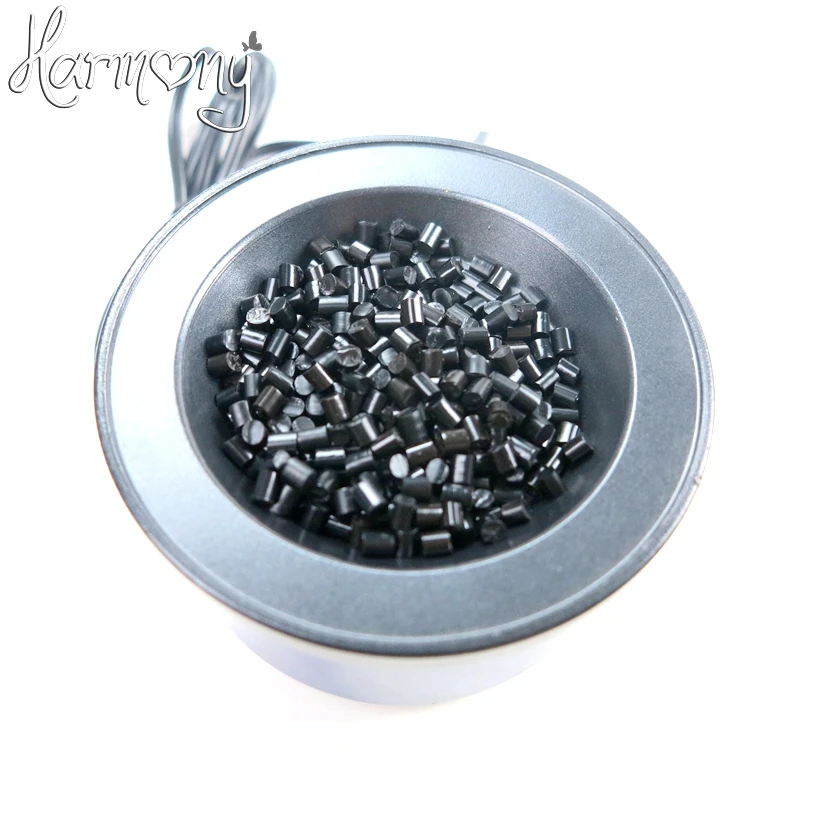 100 г наращивание волос кератин наконечники для клея Rebond гранулы бусины черный