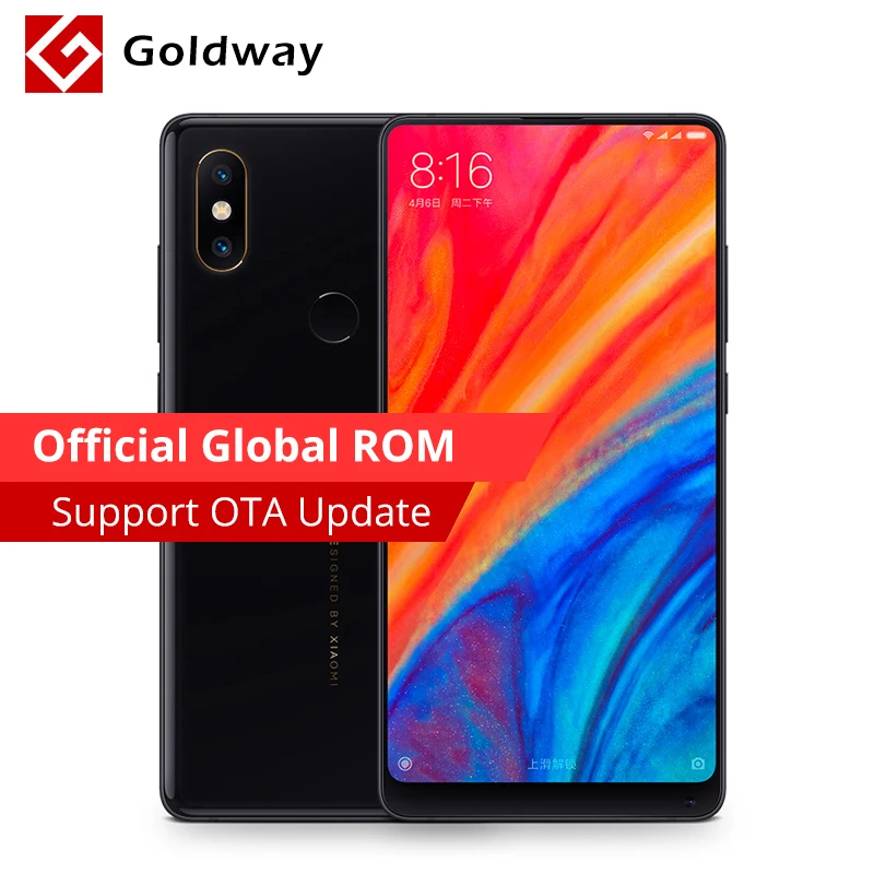 Оригинальный Xiaomi mi X 2S 6 ГБ 128 Восьмиядерный мобильный телефон Snapdragon 845 5 99 &quot2160*1080