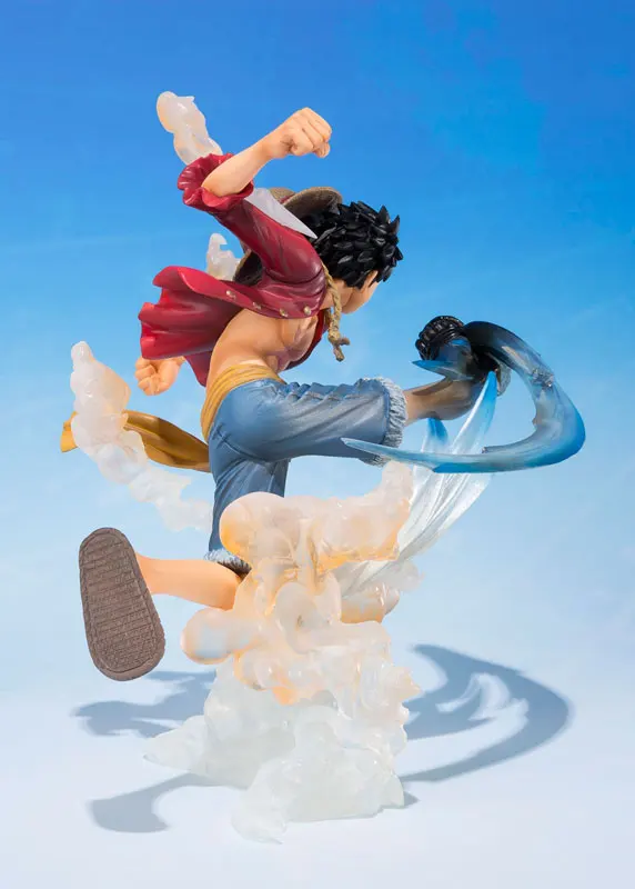 100% Оригинальные фигурки BANDAI Tamashii Nation фигурок ZERO Collection обезьянка D. Luffy Gomugomu no Takamuchi