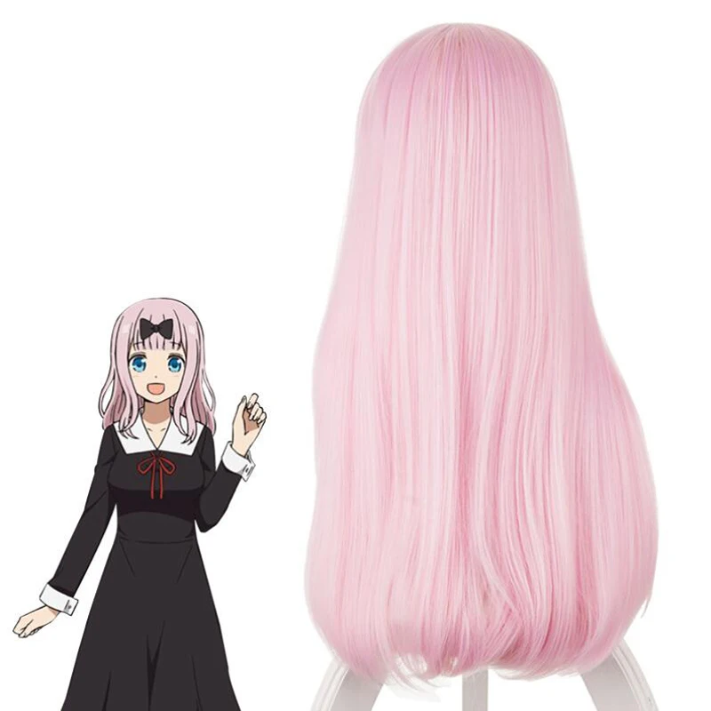 Парик для косплея Kaguya sama Love Is War Chika Fujiwara женщин и девушек синтетические волосы