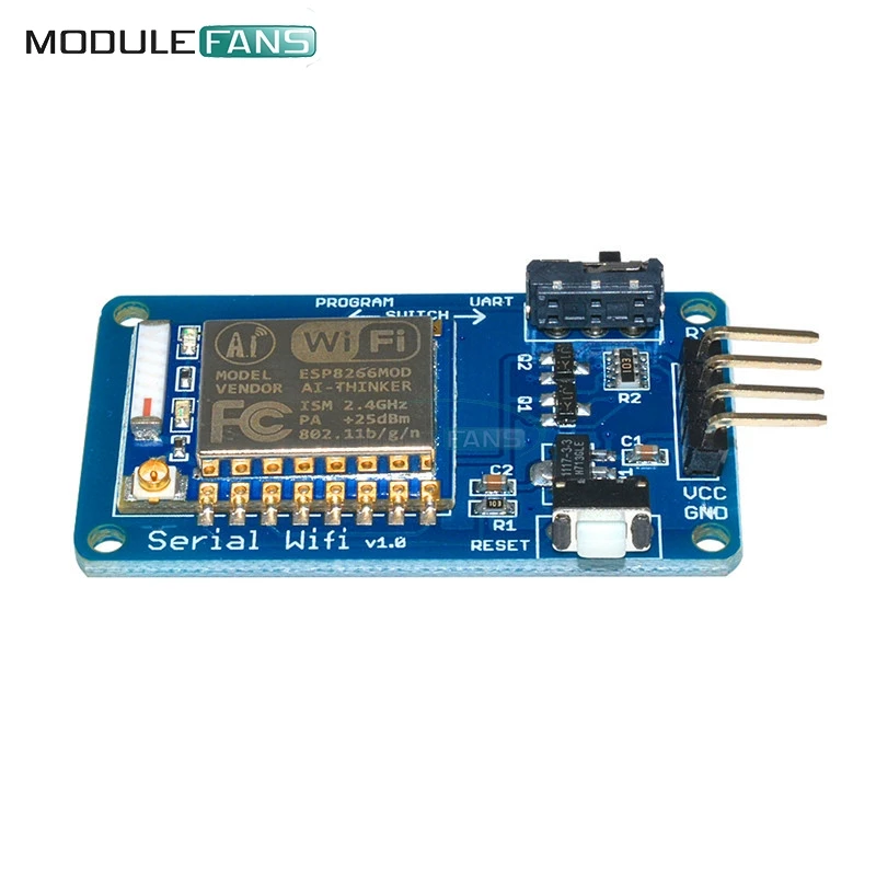 ESP8266 ESP 07 ESP07 Wi Fi серийный модуль приемопередатчика Беспроводной борту 3 V 5V 8N1 TTL UART