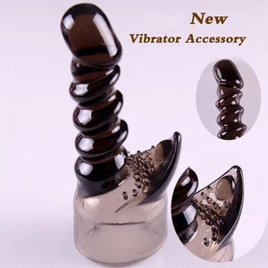 Женский силиконовый пенис AV стержень аксессуары для вибраторов волшебная палочка насадка массажер головка Кепка интимные товары для женщин