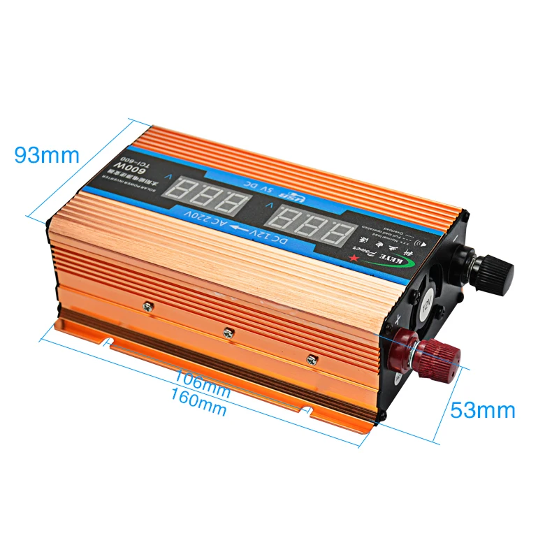 SUNYIMA 1 шт. инверсор монтажная плата Размеры 145x91 мм 12V 600W интеллигентая (ый)