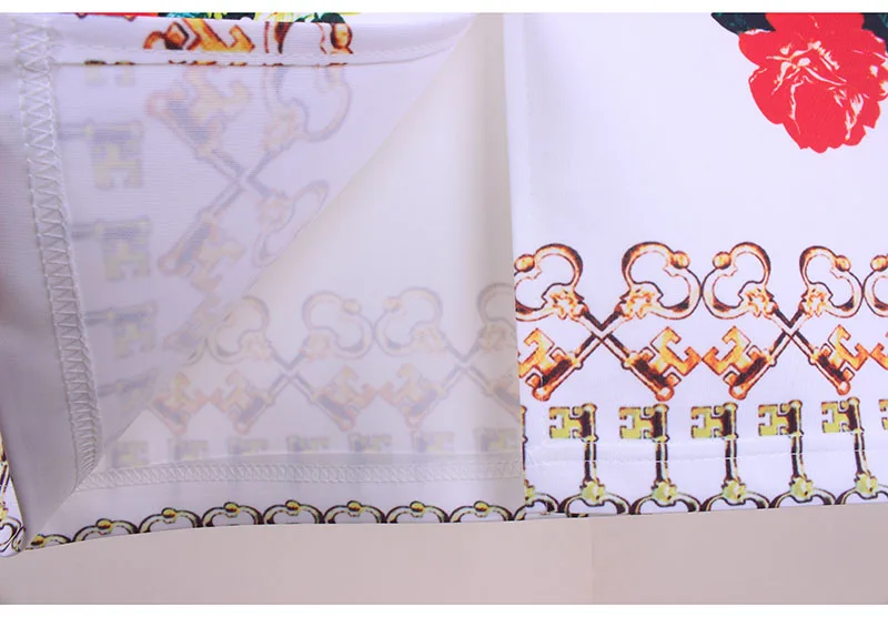 Женская юбка-карандаш средней длины с принтом | одежда