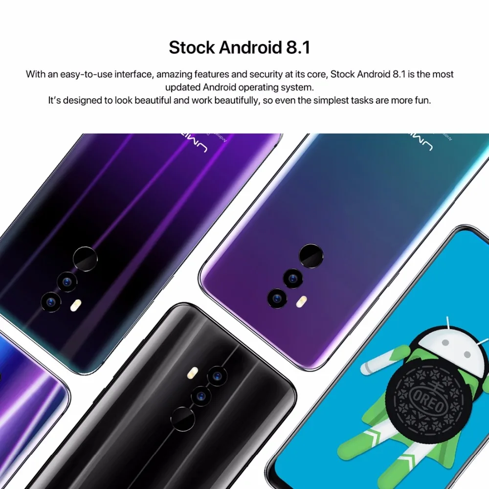 UMIDIGI Z2 Helio P23 2 0 ГГц восьмиядерный смартфон 6 &quot6 ГБ ОЗУ 64 Гб ПЗУ 16 Мп + 8 четыре камеры