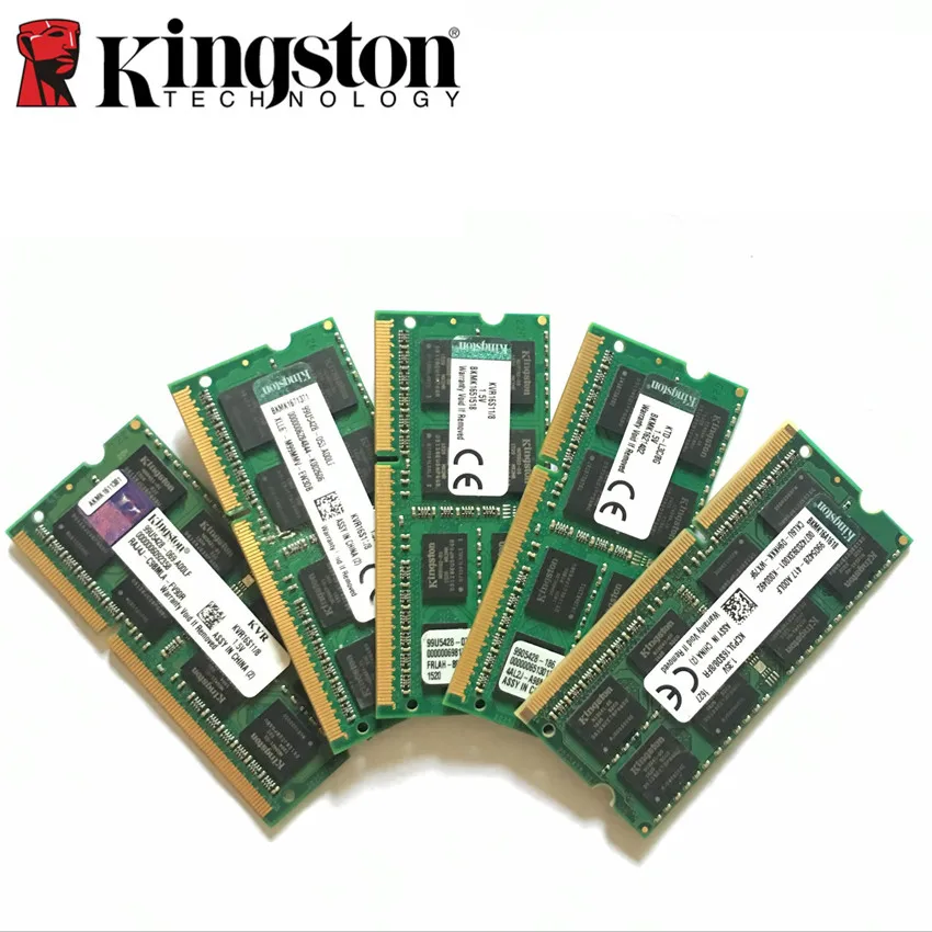 kingston оперативная память DDR3 DDR3L 2G 4G 8G 12800S ноутбук DDR 1600 MHz Memoria D ram карта для ноутбука 1,35 V