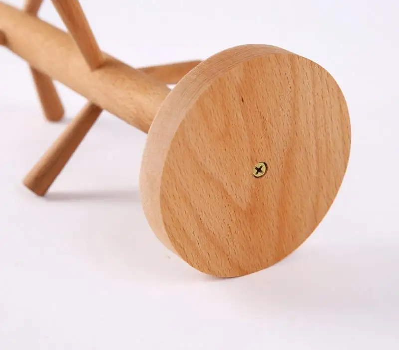 Creative home beech primary color cup rack kitchen utensils leech tea red wine wooden holder 18518 | Дом и сад