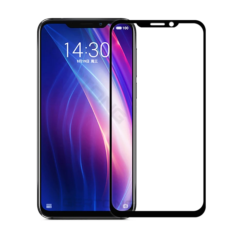 Полное покрытие экрана протектор стекло для Meizu X8 V8 Note 10 M6T 16th 16 Plus против царапин