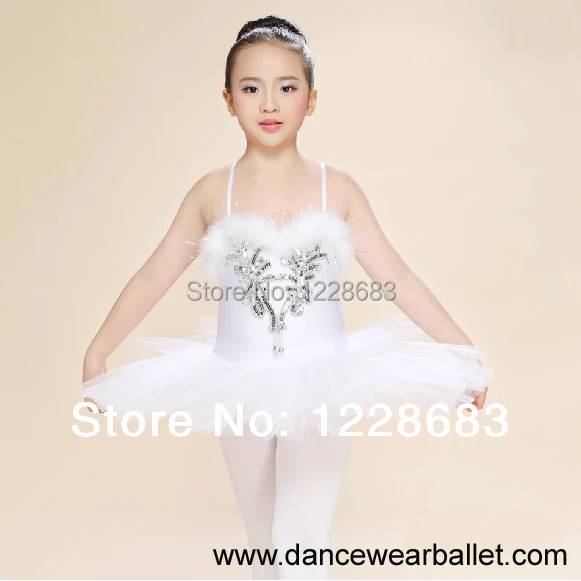 Новинка 2019 Детские балетные костюмы Ssaia для девочек с блестками и перьями