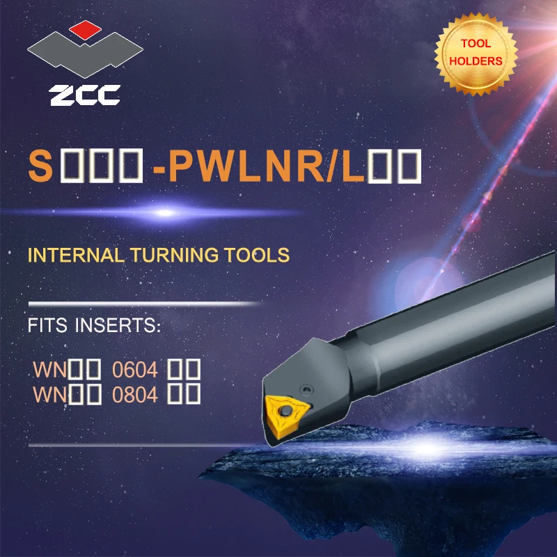 

ZCC CNC lathe tool holder PWLNR/L tungsten carbide cutting tool plate tools holder for cnc lathe cutter internal turning tool