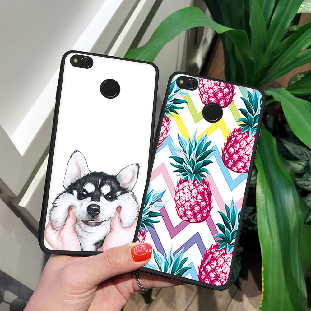 Patterned Case For Xiaomi Redmi 5A 5 Plus 4A 4X Note4 4x 6 Pro 6A Silicon TPU Cover Mi8 SE Mi6X Capa | Мобильные телефоны и