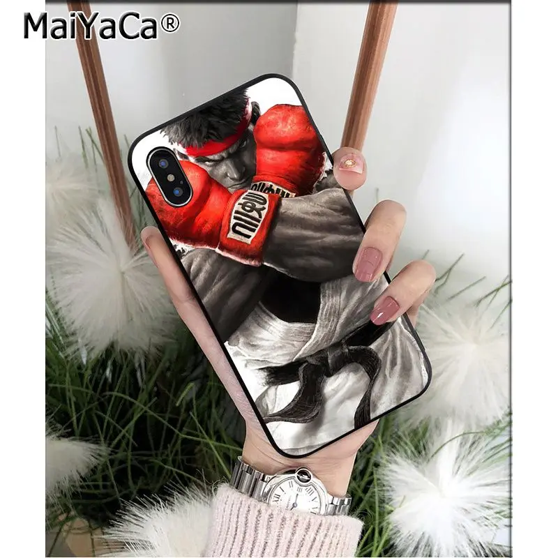 Боксерские перчатки MaiYaCa силиконовый мягкий черный чехол из ТПУ для iPhone 6S 6plus 7 7plus