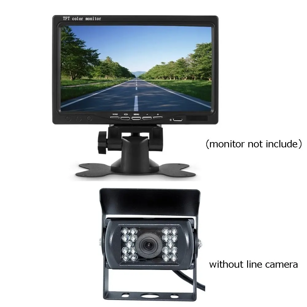 Podofo универсальная Водонепроницаемая Автомобильная камера заднего вида для