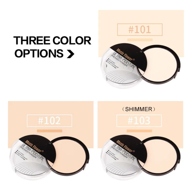 3 стиля лицо увлажняющее восстановление консилер макияж порошок Гладкий