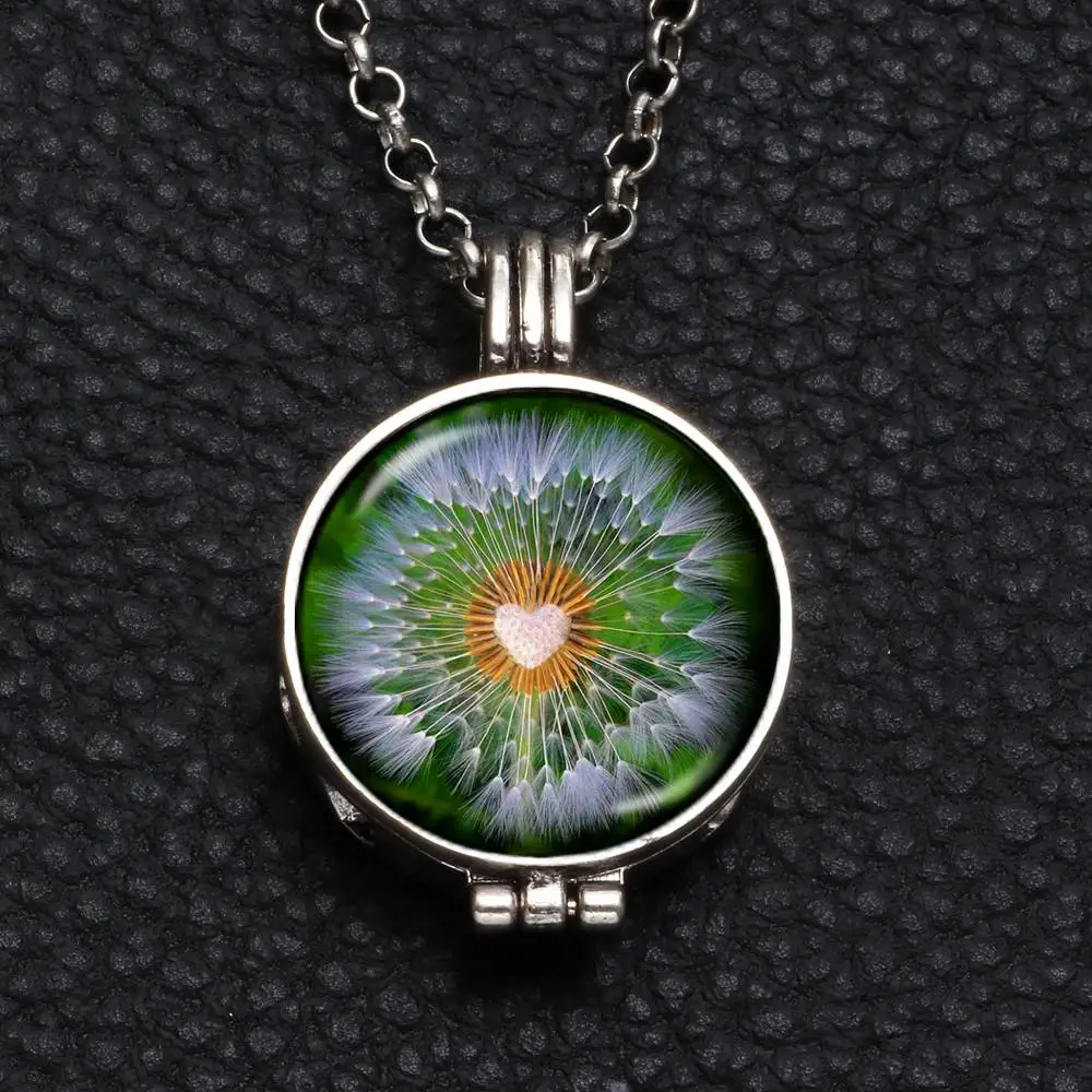 Аромат духов кулон Цепочки и ожерелья с пеной 25 мм Стекло Талисманы красивый