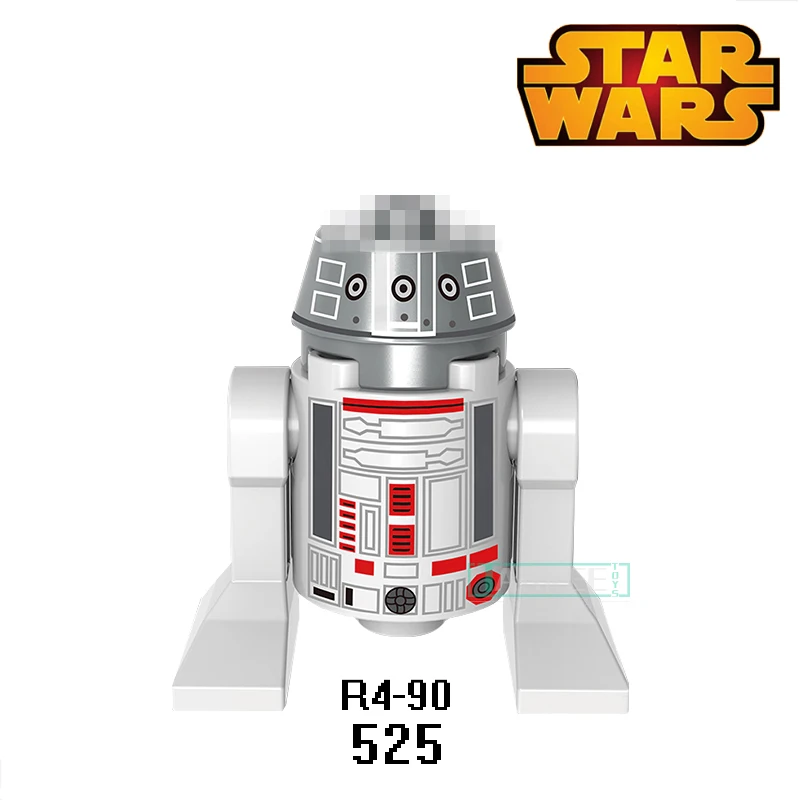 Building Blocks RS-F7 SW424 RS-D8 C-3PO Figures Star Wars Super Heroes Set Bricks Kids DIY Toys Educational Hobbies 6pcs/set | Игрушки и