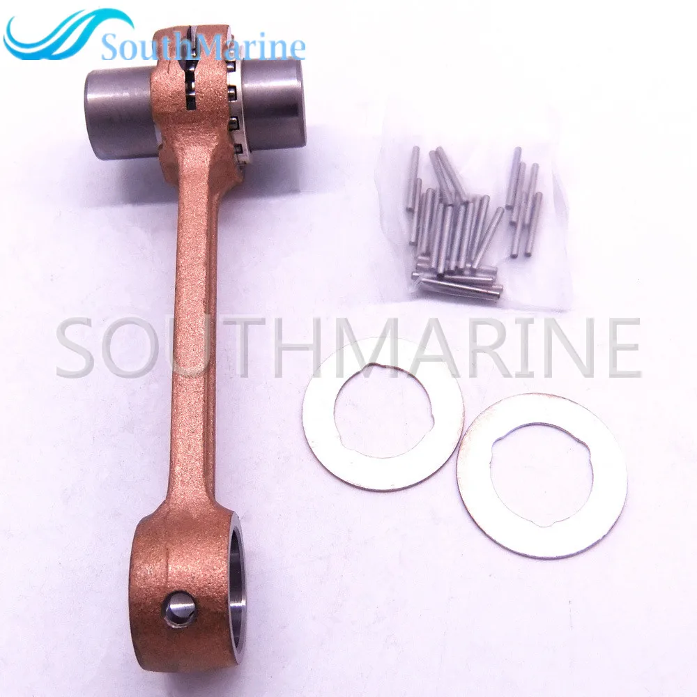 Лодочный двигатель 6H4-11650-00 6H4-11651-00 шатун комплект для Yamaha 40HP 50HP Подвесной мотор