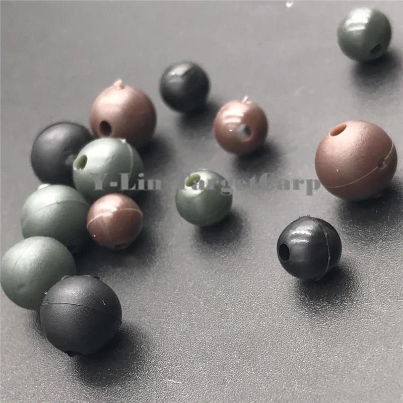 100 шт. рыболовные мягкие ПЭ бусины для ловли карпа 8 мм 6 приманки наконечники
