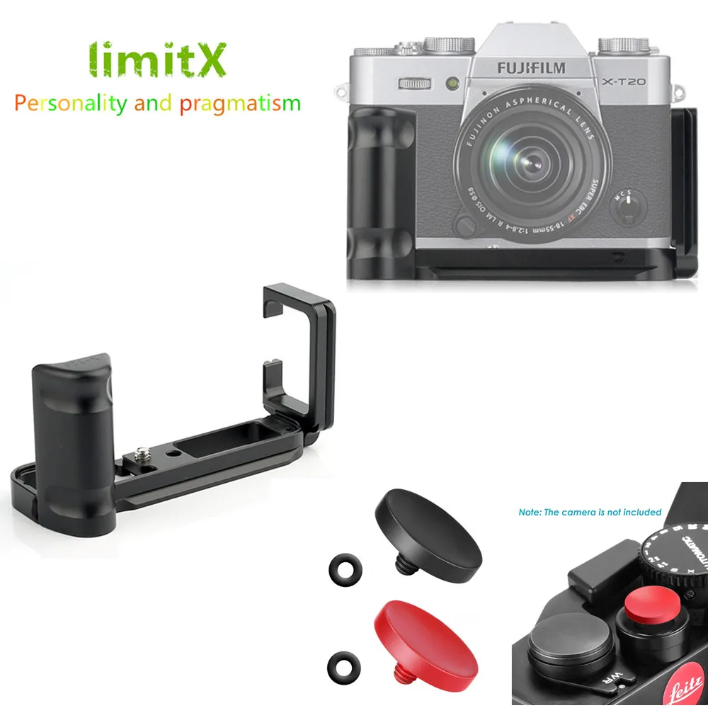 Быстросъемный L образный держатель для штатива Xt30 Xt20 Xt10 с рукояткой и 2 кнопками