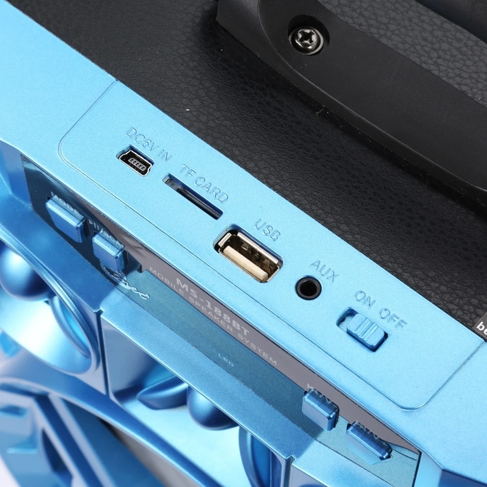 Redmaine Новинка 15 Вт MS-188BT мульти-функциональный bluetooth-динамик большой привод