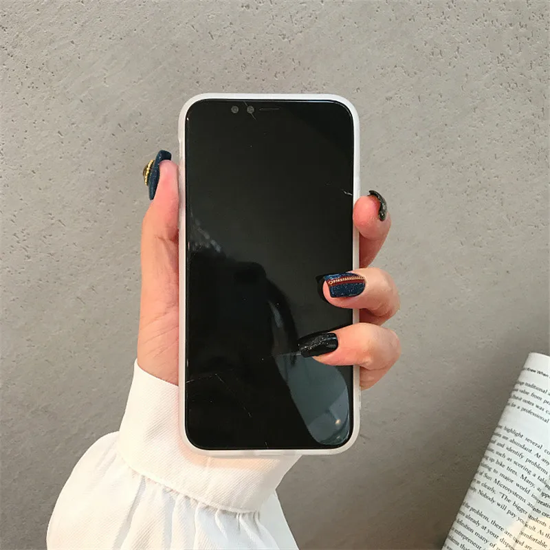 Милый мраморный роскошный ТПУ Телефон чехол для iPhone 6 7 8 Plus X XS 7Plus 6s XR Max Чехлы Capinha |