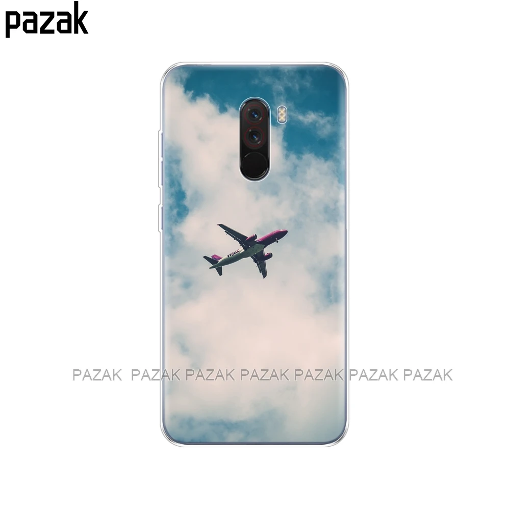 34349 Мягкий чехол pnleone для Xiaomi Pocophone F1, чехол Xiaomi Poco F1, силиконовый мягкий ТПУ чехол для телефона Xiaomi Pocophone F1 Global F, милый - Цвет: 34349