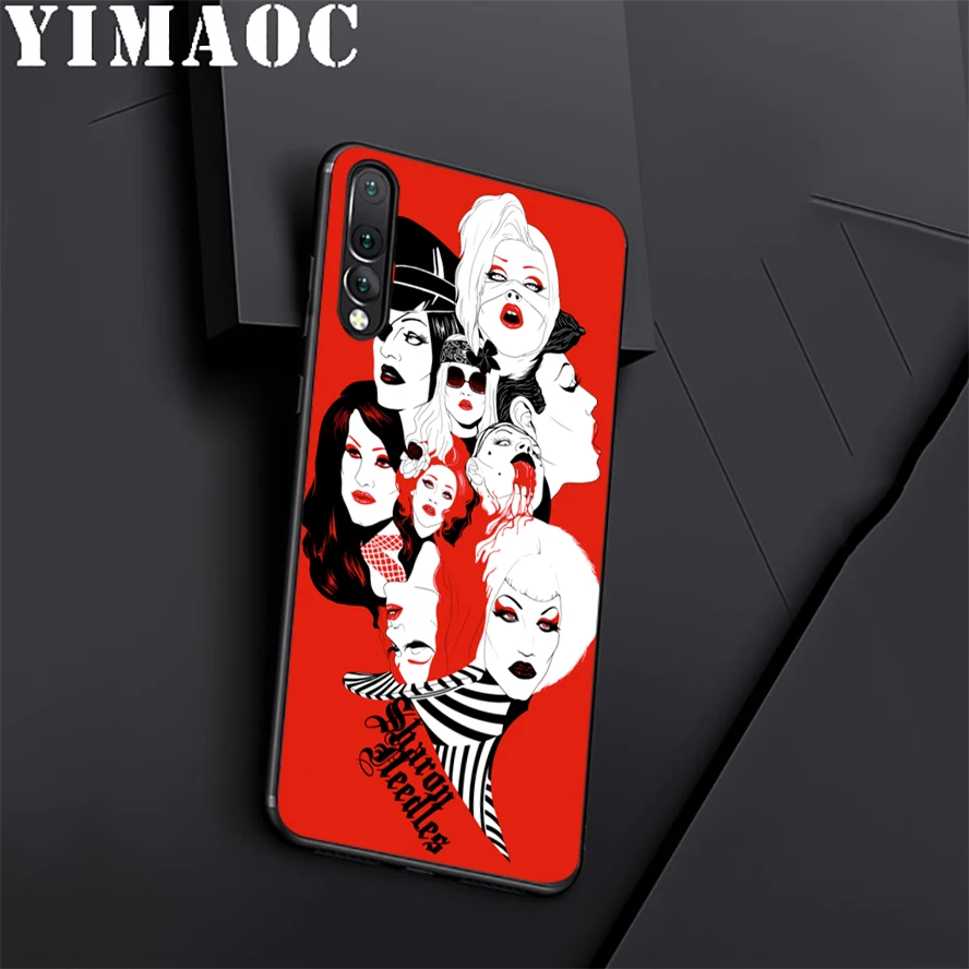 YIMAOC RuPaul's Drag Race Soft Silicone Case For Huawei Honor Mate 10 P20 P10 P9 P8 P Smart Y6 6A 7A 7X 7C Lite Pro 2017 2018 |