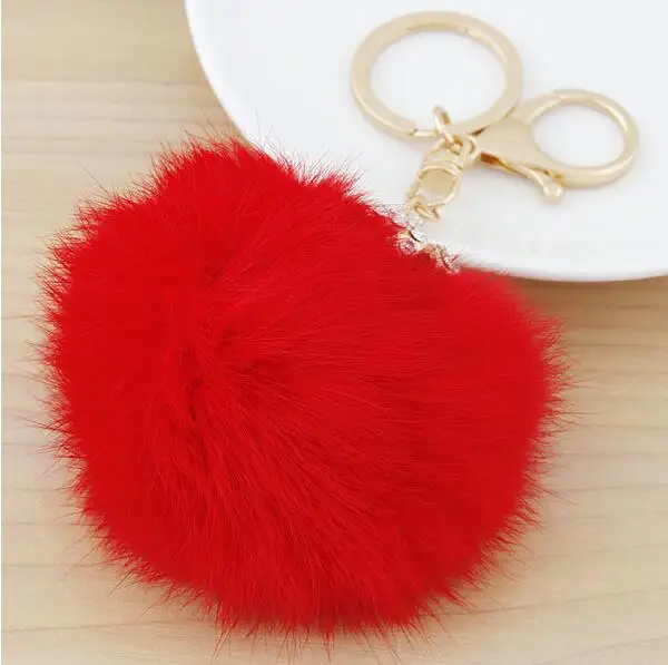 Высокое качество меха брелок оптовая дешевые Моды Корейский 18 К золото горный