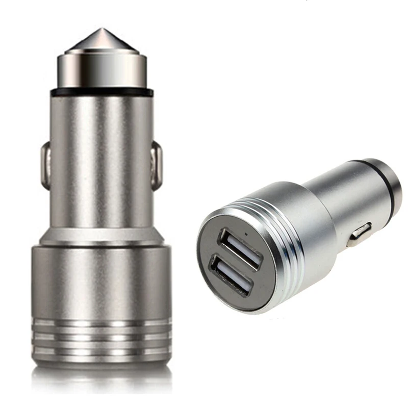 Новое специальное быстрое автомобильное зарядное устройство micro dual USB с цветным