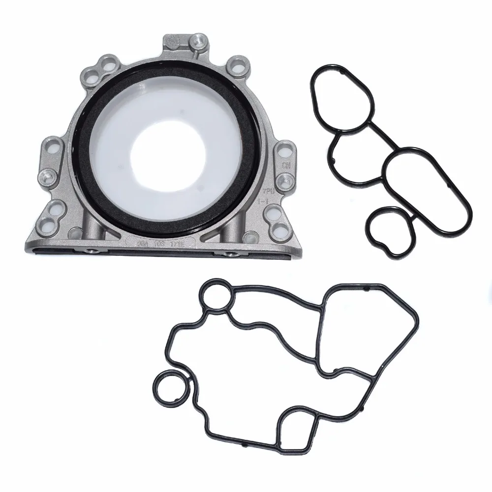 ISANCE уплотнение заднего коленчатого вала фланец и прокладка адаптера 06A103171A 06F115441