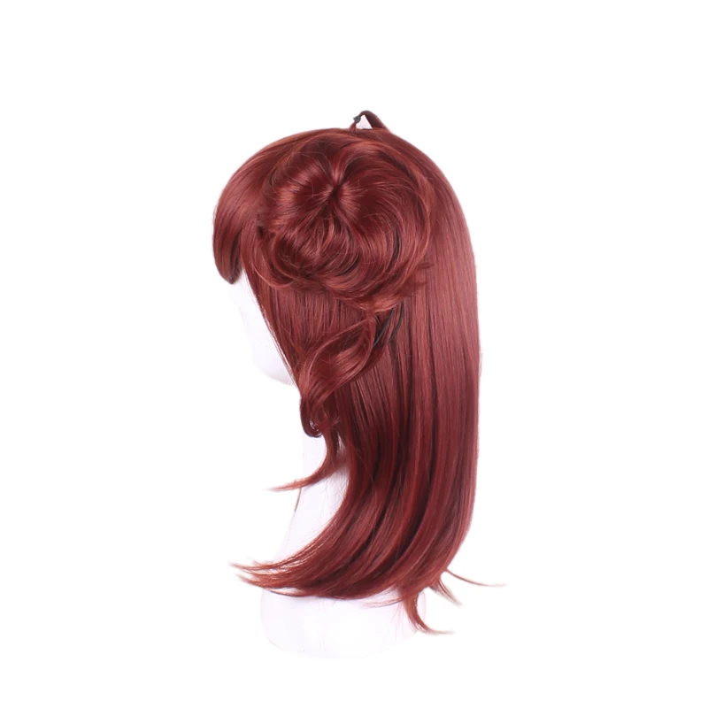High Quality New hair accessories synthetic brown red jewelry for onmyoji Peach demon Cosplay wigs Women free shipping |