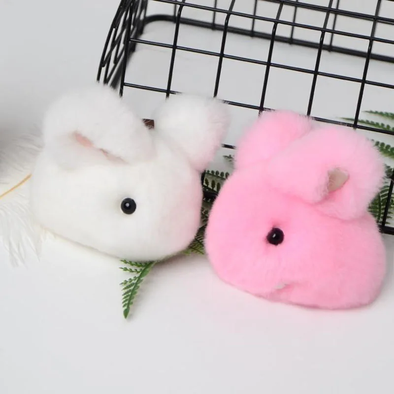 Kawaii Плюшевые брелки игрушки мягкий плюшевый брелок 11 см в форме кролика для