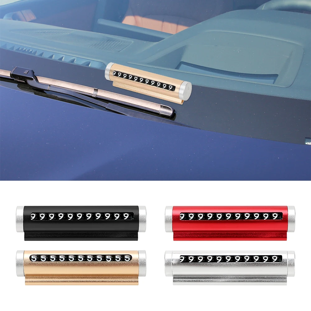 LEEPEE Автомобильная карточка для временной парковки табличка с номером