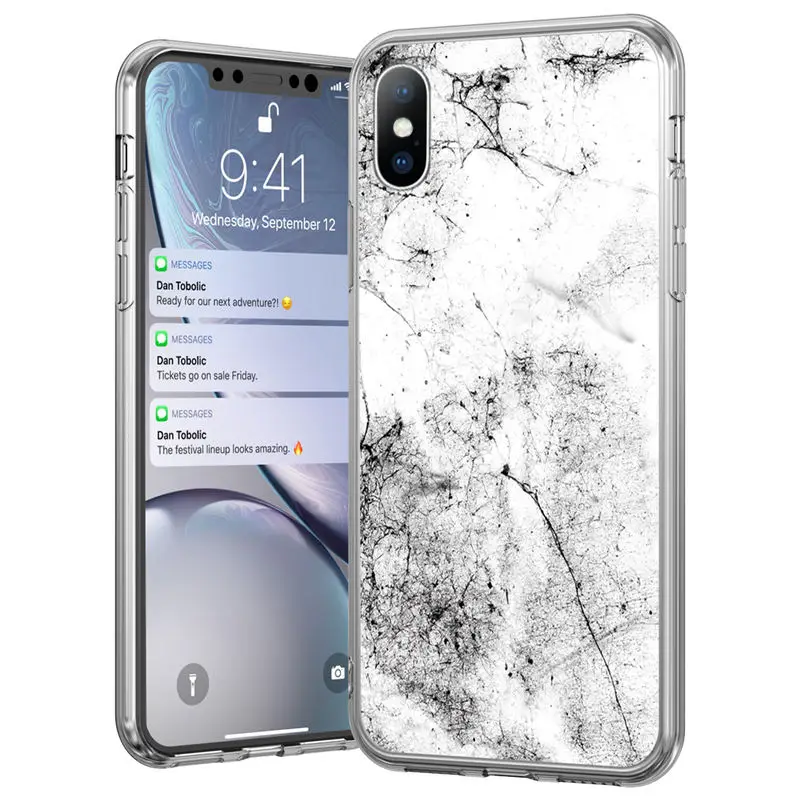5606 Ottwn для iPhone 11 Чехол 7 8 6 6s Plus 11 Pro XS Max XR X 5 5S SE текстура мраморного камня чехол для телефона мягкий ТПУ чехол для iPhone 7 - Цвет: 5606