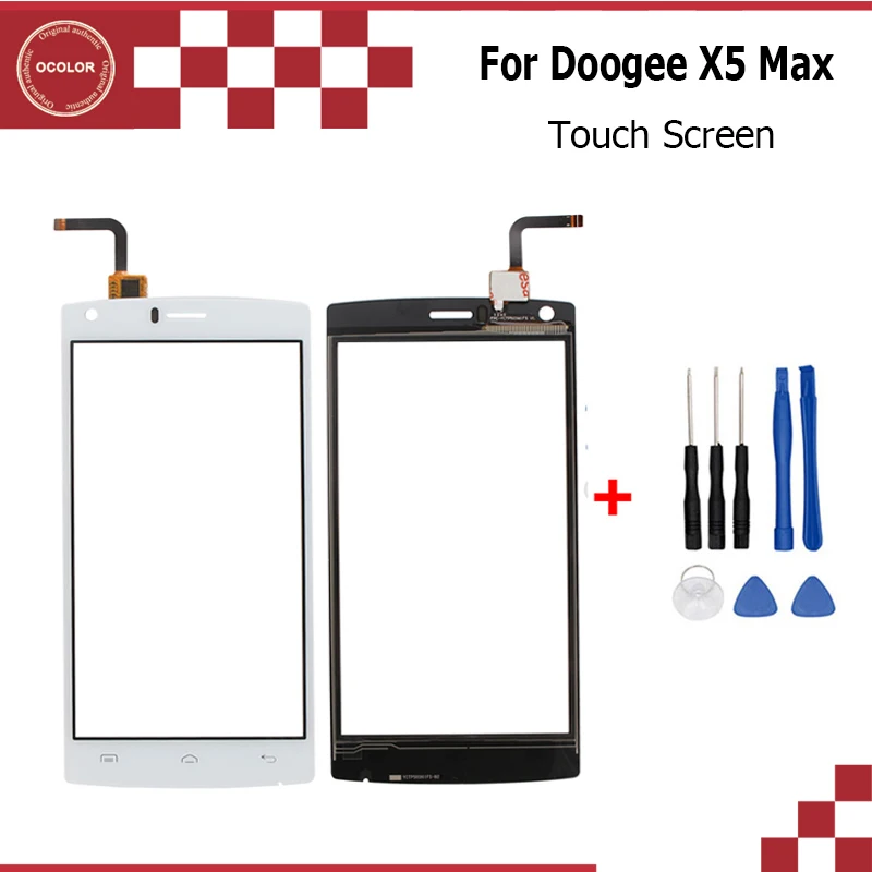 Для DOOGEE X5 Max Сенсорная панель Сенсорный экран дигитайзер сенсор для DOOGEE X5 Max телефон хорошее качество+ Инструменты