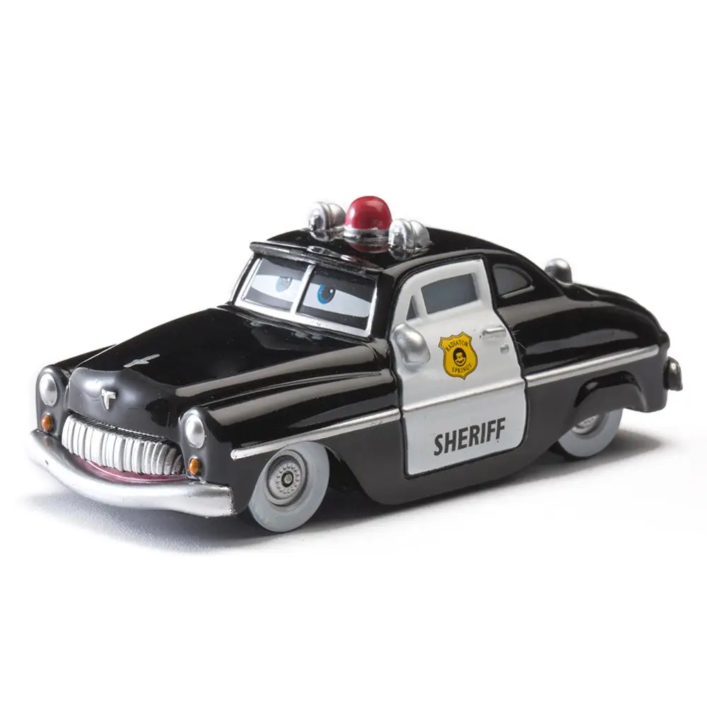 

Disney Pixar police car Lightning McQueen, матер Джексон шторм Рамирес 1:55 литой металлический сплав модель игрушки для детей подарок